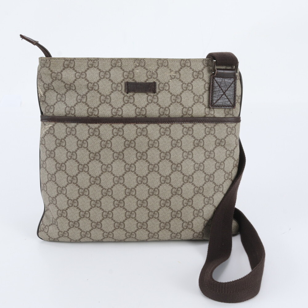 Gucci GG Supreme 141626 Leather Shoulder Bag Messenger for Men